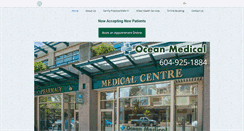Desktop Screenshot of oceanmedical.com